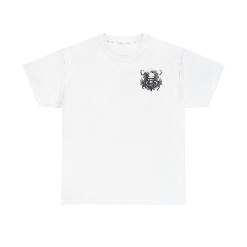 Edgy Skull and Crossbones Printed T-Shirt - Unleash Your Inner Rebel!
