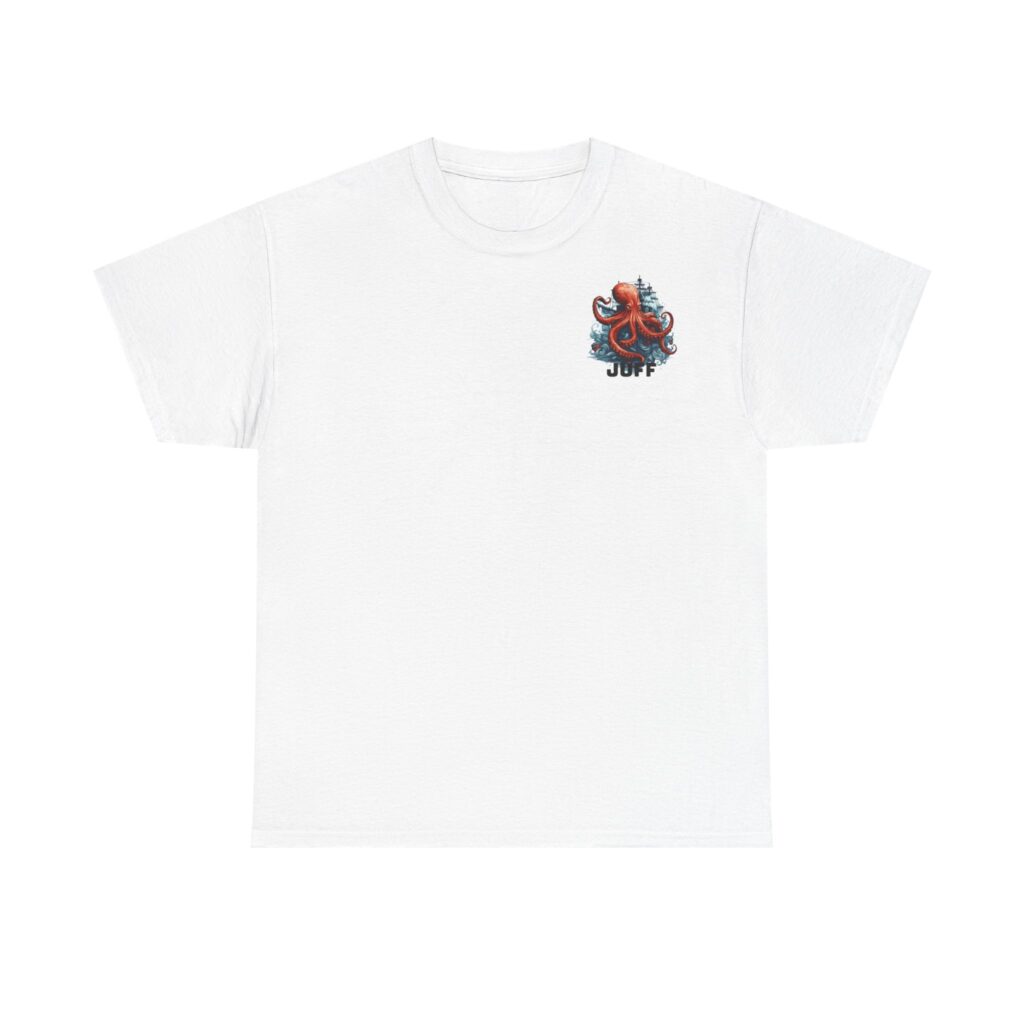 Octopus Crew Tee — 'JEFF' Graphic Nautical T-Shirt